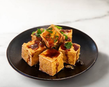 Huáng Jīn Zhà Dòu Fǔ Tofu Frit Doré