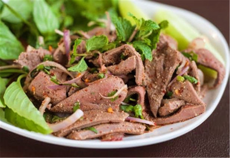 Spicy Pork Liver Salad