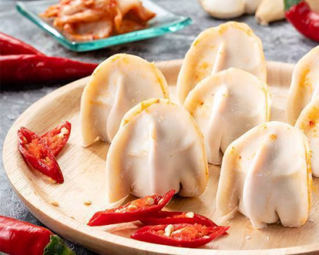 Hán Shì Là Wèi Shēng Xiān Shuǐ Jiǎo Dumplings Épicés Coréens Non Cuits