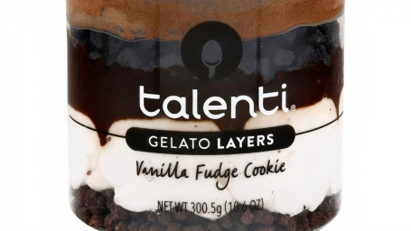 Couches De Gelato Aux Biscuits Au Fudge À La Vanille Talenti