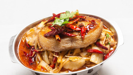 Extremely Spicy Roasted Sliced Cod Má Xiāng Kǎo Yú