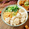 Hóng Yóu Chāo Shǒu Miàn Spicy Wonton Noodles