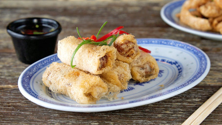 Crab Prawn Spring Rolls