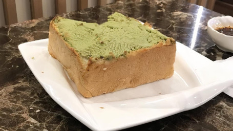 Japanese Green Tea Fluffy Cream Thick Toast Mǒ Chá Nǎi Sū Hòu Piàn