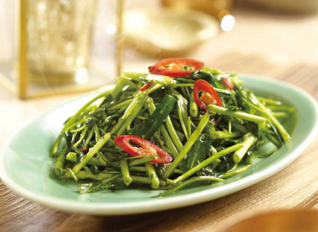 Il N'est Pas Possible D'installer Spicy Stir-Fried Water Spinach