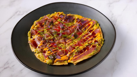 Sashimi Pizza Appetizer