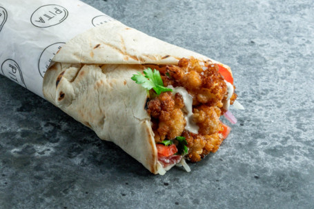 Crispy Cauliflower In Wrap