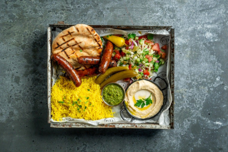 Middle Eastern Merguez Meal