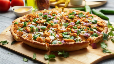 Gluten Free Chicken Tikka Masala Pizza Twist