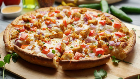 Gluten Free Butter Chicken Pizza Twist