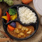 Dùn Zhǔ Shū Kāng Jī Tuǐ Kā Lī Stewed Chicken Curry