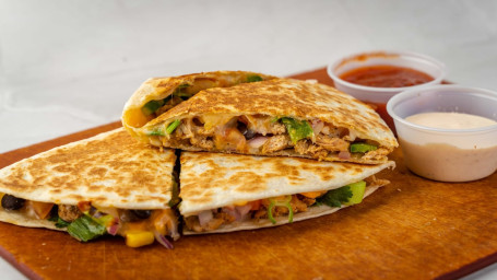 Spicy Barbecue Chicken Quesadilla