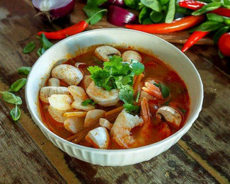 Noodle In Tom Yum Soup