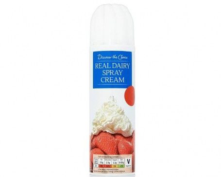 Real Dairy Spray Cream