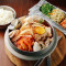 pào cài tāng guō fàn tào cān Rice with Kimchi Soup Pot Combo