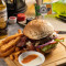 Péi Gēn Lán Wén Qǐ Sī Hàn Bǎo Bacon Blue Cheese Burger