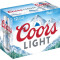 Coors Light Canette 12Ct 12Oz