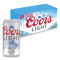 Coors Light Canette 18Ct 12Oz