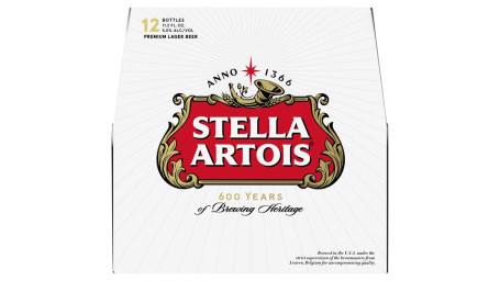 Bouteille De Bière Blonde Stella Artois 12Ct 12Oz