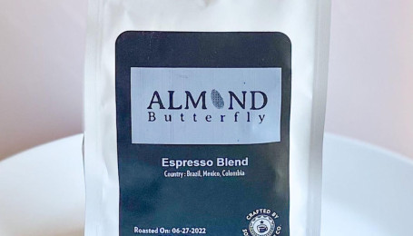 Almond Butterfly Espresso Beans Whole Beans