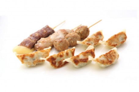 Brochettes Yakitori Gyoza