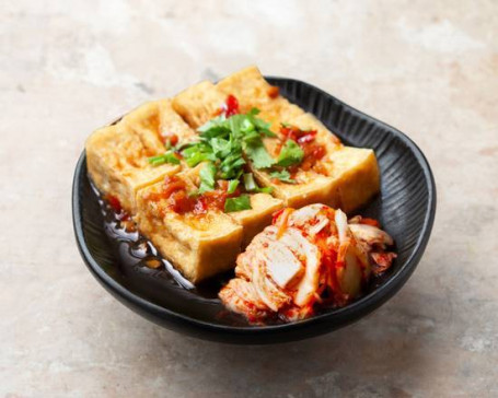 Jiāo Má Zhà Dòu Fǔ Tofu Frit Épicé