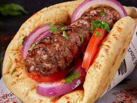 Pitta Lamb Soutzoukaki Kebab