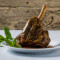 Slow Cooked Lamb Shank In A Mint Gravy