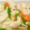 80. Chicken With Chinese Vegetables Bái Cài Jī
