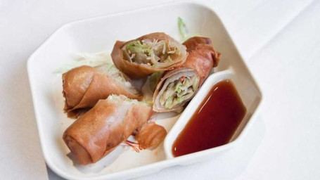 Vegetable Egg Rolls Sù Cài Chūn Juǎn