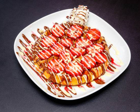 Strawberry Creation Waffle