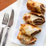 Scallion Pancake Beef Roll Niú Ròu Juǎn Bǐng