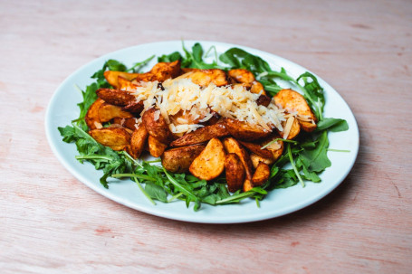 Truffle Oil Wedges And Parmesan