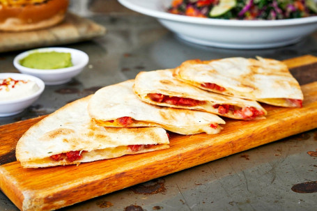 Chorizo Cheese Quesadillas