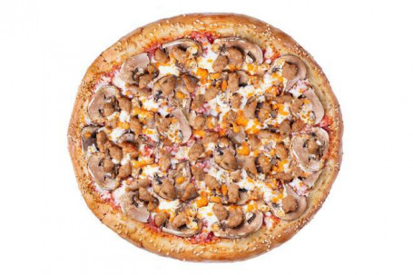 Italian Sausage Mushroom Pizza