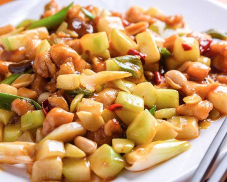 Kung Pao Diced Chicken Gōng Bǎo Jī Dīng