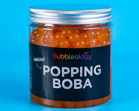Passion Fruit Popping Boba Jar