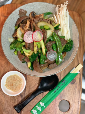 Mushroom Beef Stir Fry