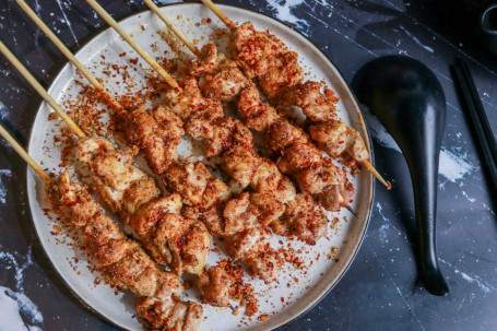 Spicy Cumin Chicken Skewers