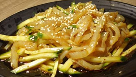 A06. Jellyfish Chinese Cold Salad Liáng Bàn Hǎi Zhē