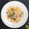 Mushroom Fettucine Alfredo Pasta