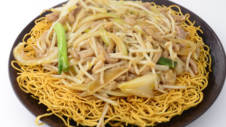 Hong Kong Pan Fried Noodles Gǎng Shì Jiān Miàn