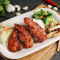 Kǎo Jī Liǔ Fàn Rice With Grilled Chicken Fingers