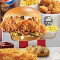 KFC FAMOUS CHICKEN SANDWICH AU POULET ULTIMATE BOX MEAL
