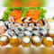 Combo pop sushi temaki
