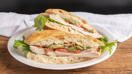 Foccacia Chicken Club Sandwich