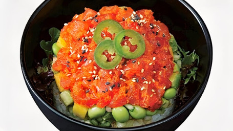 Spicy Tuna Poke Poke Thon Épicé