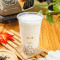 xiǎo yù yuán xiān nǎi lǜ Fresh Milk Green Tea with Small Taro Ball