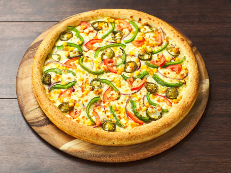 Thin Crust, Large, Veggie Hot