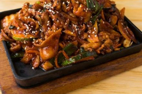 Spicy Pork Belly Sizzling